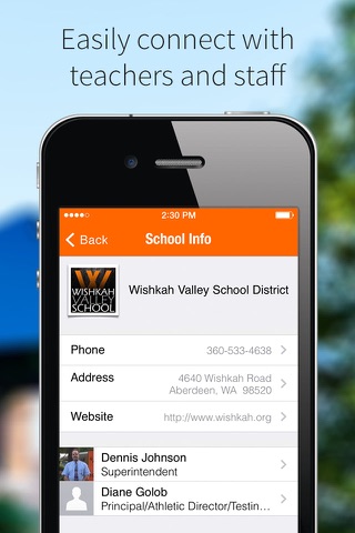 Wishkah Valley School District screenshot 2