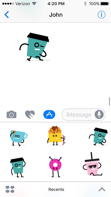 Caffiends™ Stickers