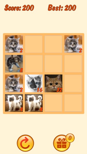 Cats 2048 with mPoints