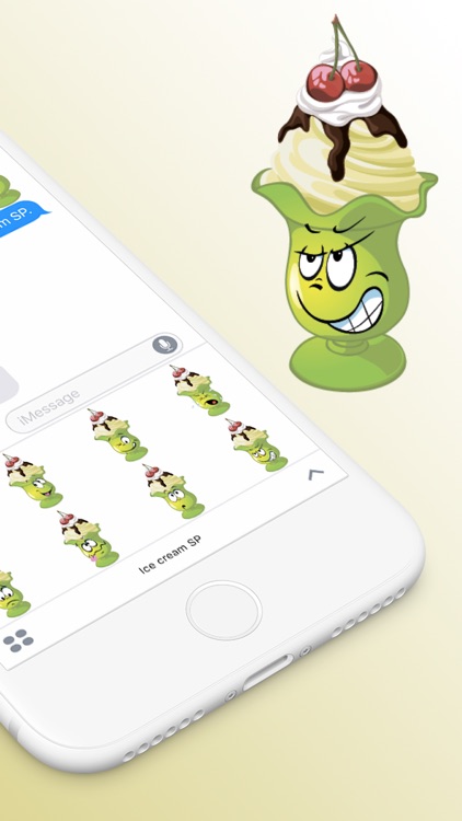 Ice cream SP emoji stickers