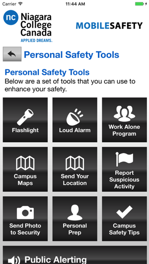 Mobile Safety - Niagara College(圖3)-速報App