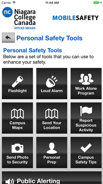 Mobile Safety - Niagara College