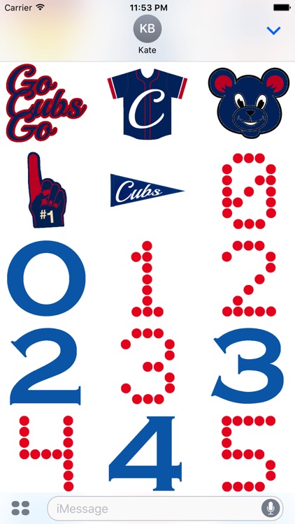 Baseball Sticker Pack Cubs Experience