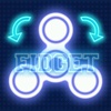 Fidget Spinner Neon 3D Simulation