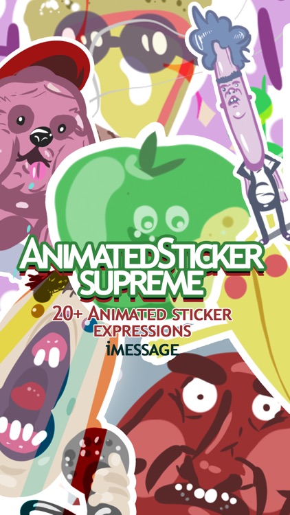 Animated Sticker Supreme