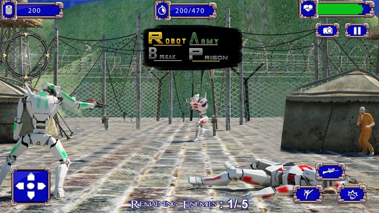 Robot Army Break Prison - Pro screenshot-4
