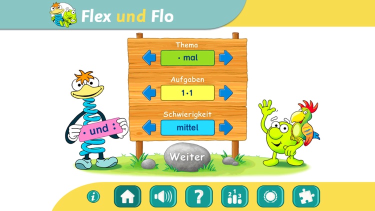 Flex und Flo – Einmaleins trainieren