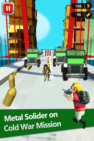 Metal Commander 3D- Cold War Slug screenshot 2