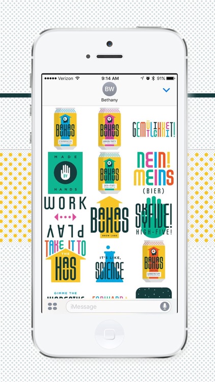 Bauhaus Brew Labs Sticker Pack