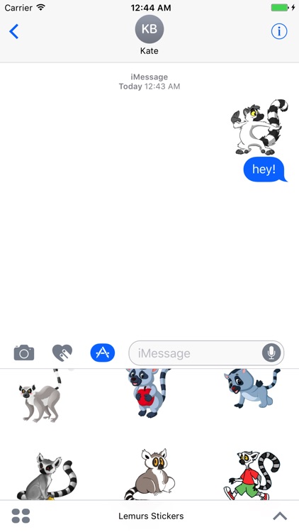 Lemurs Stickers