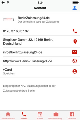 BerlinZulassung24 screenshot 2