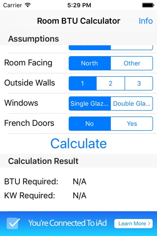 BTU Calculator screenshot 2