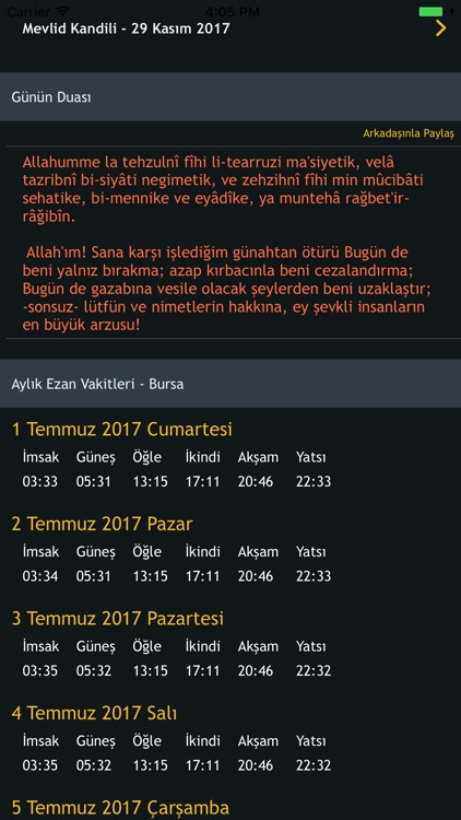 Ezan Vakitleri Türkiye screenshot-3