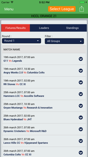 Hyderabad Corporate Cricket League(圖2)-速報App