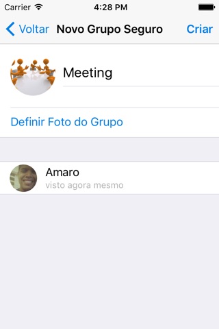 uMessenger Comunicador Privado screenshot 3