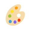 Painter artist sticker - art stickers for iMessage