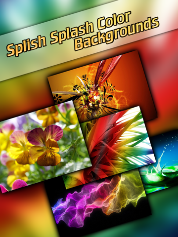 Splish Splash Color Backgrounds screenshot 3