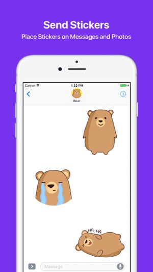 Baby Bear - Stickers for iMessage(圖3)-速報App