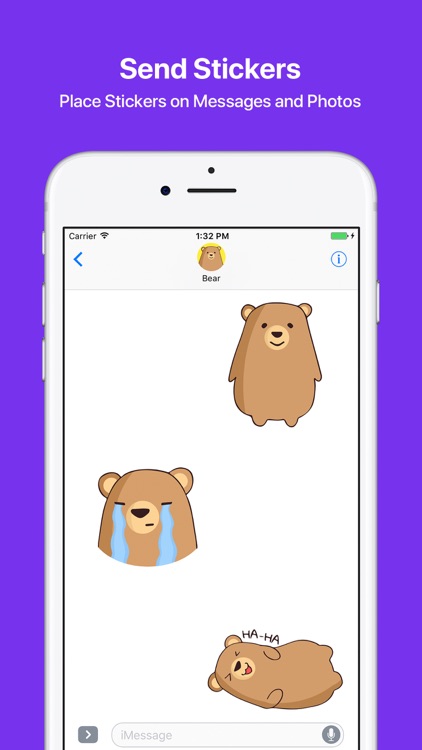 Baby Bear - Stickers for iMessage