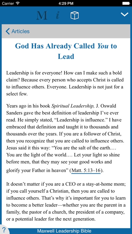 Maxwell Leadership Bible screenshot-3