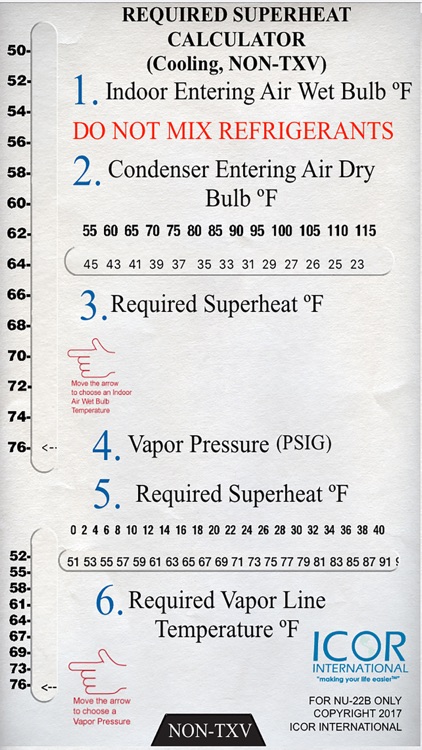 NU-22B Slide Chart screenshot-3