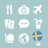 LETS Travel Sweden! Talk Swedish Phrase Guide Book