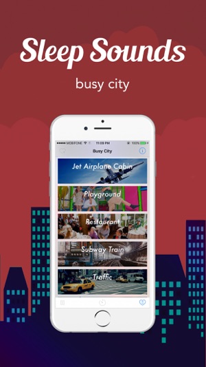 Sleep Sounds - White Noise : Busy City(圖1)-速報App