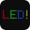 This app make it realistic and easy to create your own glowing led banners