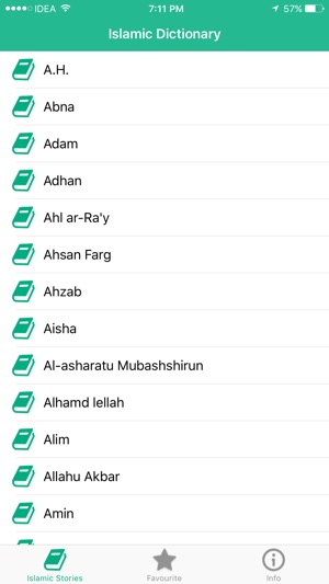 Islamic Dictionary - Islamic Words & Meaning(圖2)-速報App