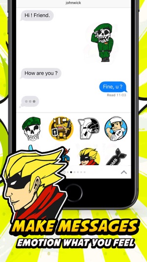 Heroes Pop Art Stickers Keyboard By ChatStick(圖2)-速報App