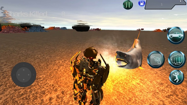 X Ray Robot Car - Shark Hunting(圖1)-速報App