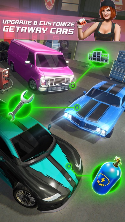 Highway Getaway: Police Chase - Car Racing Game