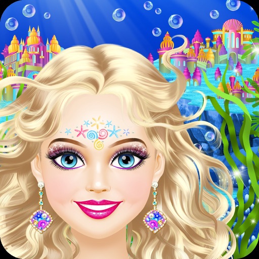Magic Mermaid: Girls Makeup & Dress Up Salon Games iOS App