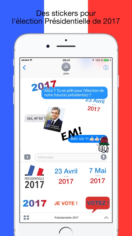 Présidentielle 2017 - Stickers