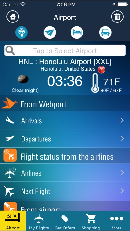 Honolulu Airport Info + Flight Tracker HNL screenshot-0