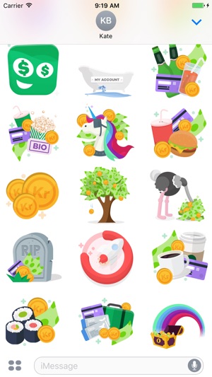 Funky money stickers from Spiir(圖2)-速報App