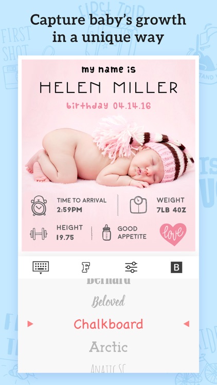 Baby Photos – Pregnancy Pic Maker & Baby Milestone