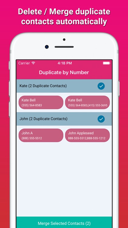 Contact Tools - Delete Duplicate Contacts + Backup