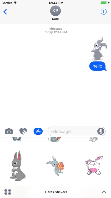 Hares Stickers