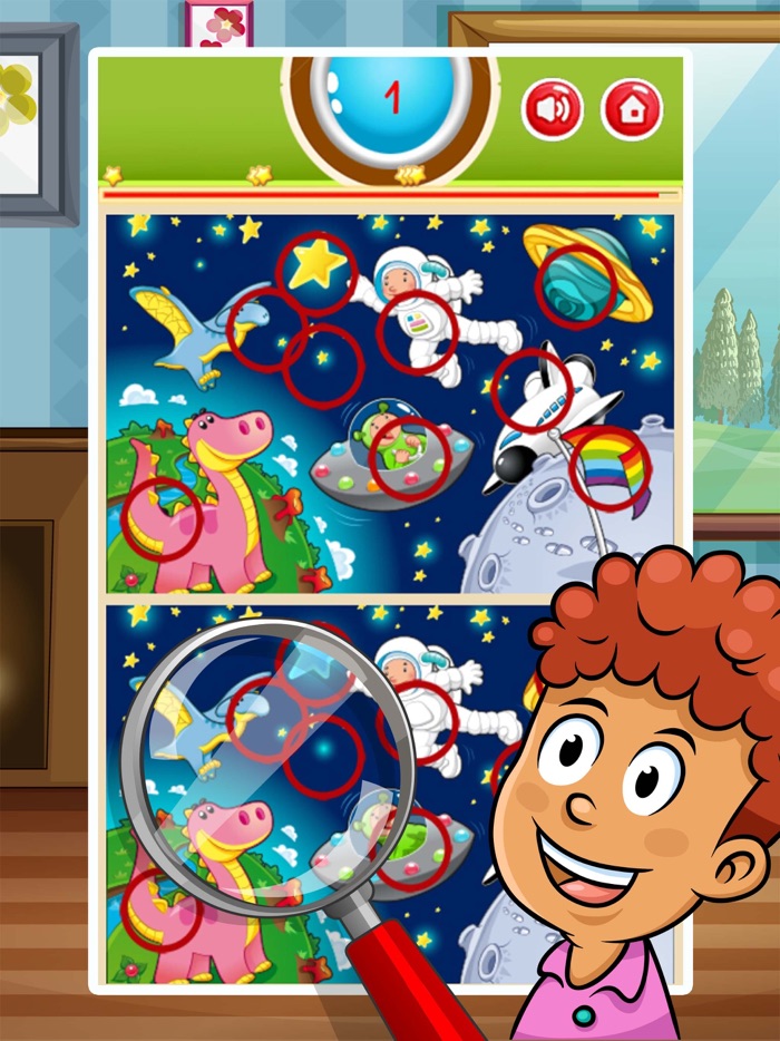 Find the Difference - Image Cute Cartoons