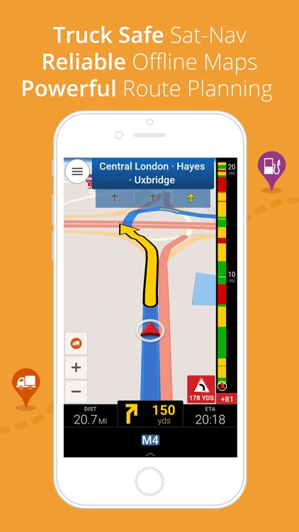 CoPilot Truck HD Europe - GPS Navigation