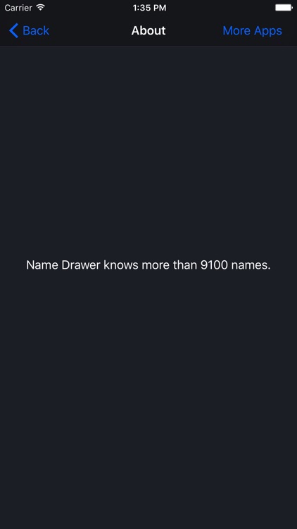 Name Drawer