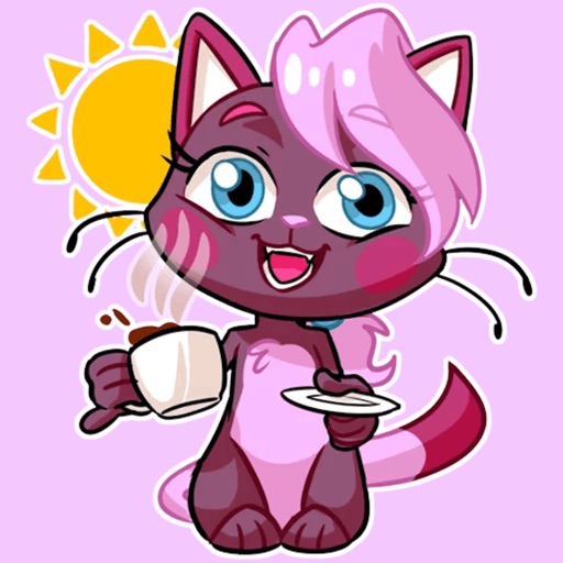 Kate The Cat! Stickers