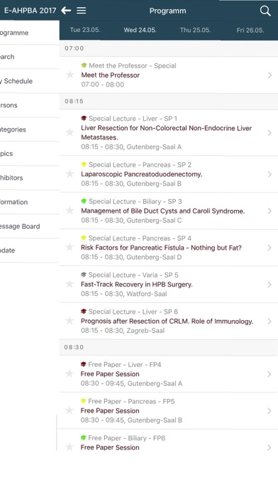 E-AHPBA 2017 screenshot 2