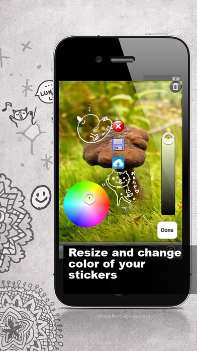 SigNote 手描き写真にアイディア無限大! screenshot1