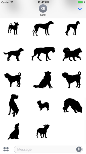 Silhouettes of dogs(圖4)-速報App