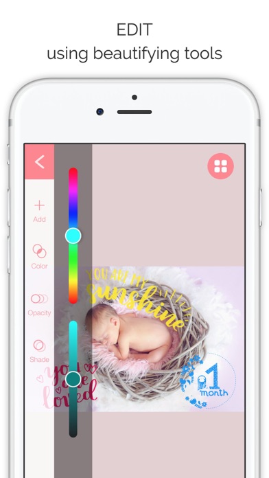 Swaddle - Baby Pics Pregnancy Stickers Moments App screenshot 3