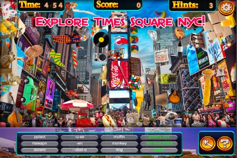Hidden Objects New York - Times Square Adventure screenshot 2