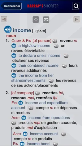 Game screenshot Dictionnaire Harrap's Shorter anglais-français apk