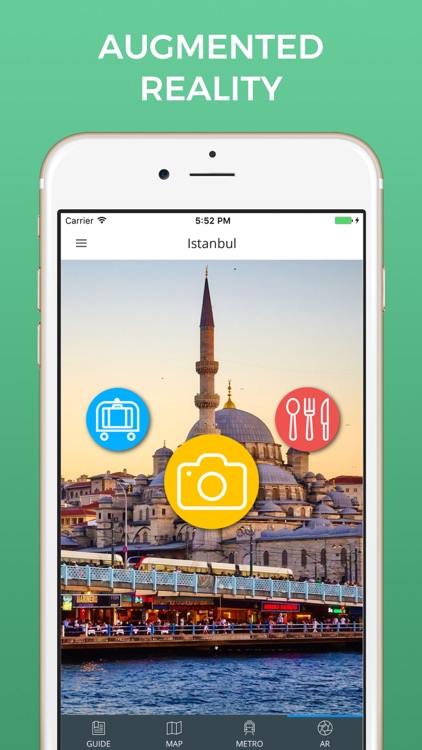 Istanbul Travel Guide with Offline Street Map